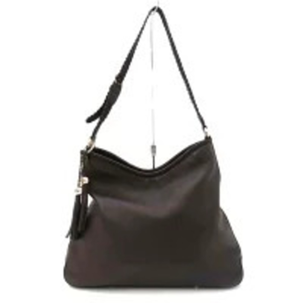 GUCCI Leather Hobo Bag Brown SA